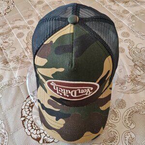 Von Dutch Brown Camo Trucker Hat